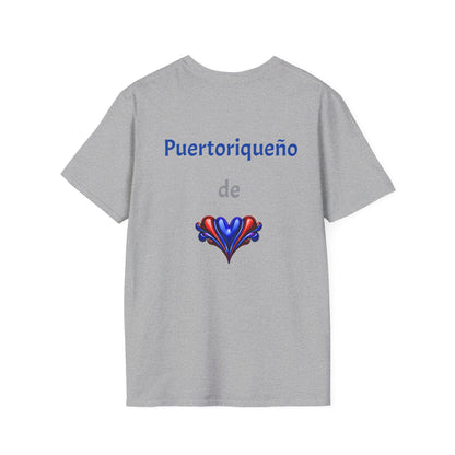 T-Shirt Mensaje Cultural de PR/T-Shirt Herencia Puertorriqueña/T-Shirt Influencias de Cultura Puertorriqueña