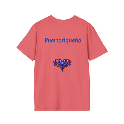 T-Shirt Mensaje Cultural de PR/T-Shirt Herencia Puertorriqueña/T-Shirt Influencias de Cultura Puertorriqueña