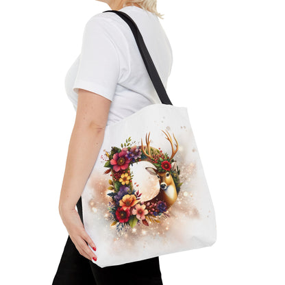 Bolso- Letra D Decorada Festividades Navideñas